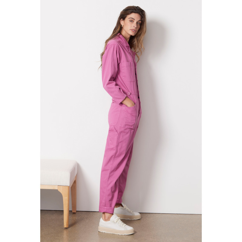 PISTOLA Tanner Long Sleeve Field Jumpsuit | EVEREVE | Evereve