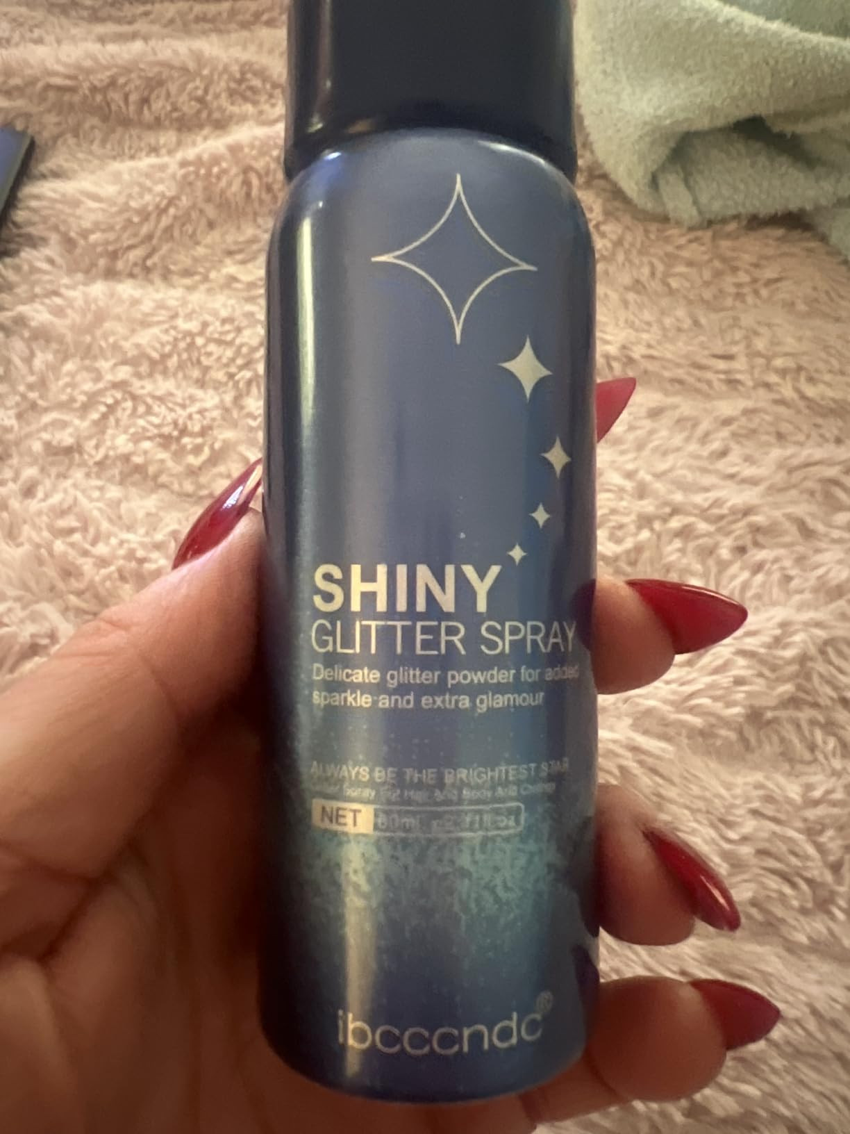 HANYWIL Body Glitter, Glitter Spray for Hair and Body, Spray, Hairspray Clothes, Long-Lasting Shi... | Amazon (US)