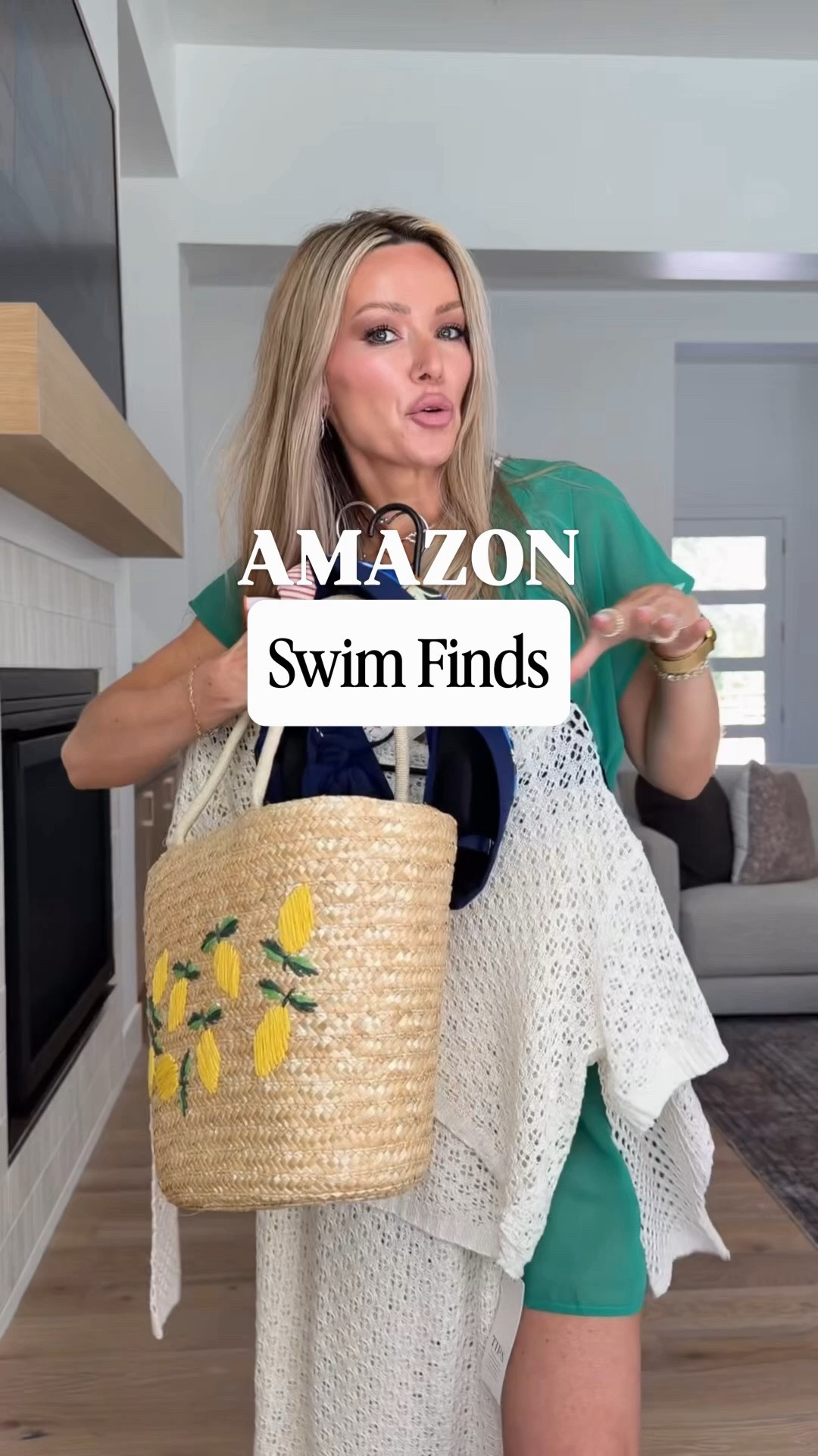 Amazon swim finds that are making me excited for every beach day, pool day, and vacation this summer. ☀️🌊 comment AMAZON and I’ll send you the details 

As a mom who wants swimwear that’s flattering, comfortable, and actually stays in place, these Amazon finds are some of my favorite picks this season.

✨ A vibrant lemon print bikini with the cutest wrap detail
🍋 Pink striped high-waisted bikini that feels classic and feminine
🤍 A crochet cover-up set that’s perfect from beach to brunch
💙 A navy tropical bikini with a supportive high-rise bottom
❤️ A ruffle one-piece that doubles as a bodysuit with a wrap skirt for dinner

These are the kinds of pieces that make packing for vacation so easy because you can mix, match, and style them so many different ways with a tote, sandals, and a hat.

Comment SWIM and I’ll send you every Amazon link! ✨

Save this for your next beach vacation, cruise, resort getaway, pool party, or summer shopping trip.

#amazonswim #amazonswimwear #amazonfashion #swimwearfinds #vacationoutfits