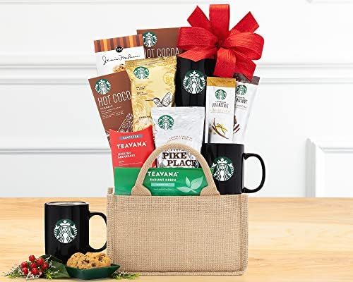 Wine Country Gift Baskets and Teavana Tea Gift Basket by Starbucks Coffee, 1 Count | Amazon (US)