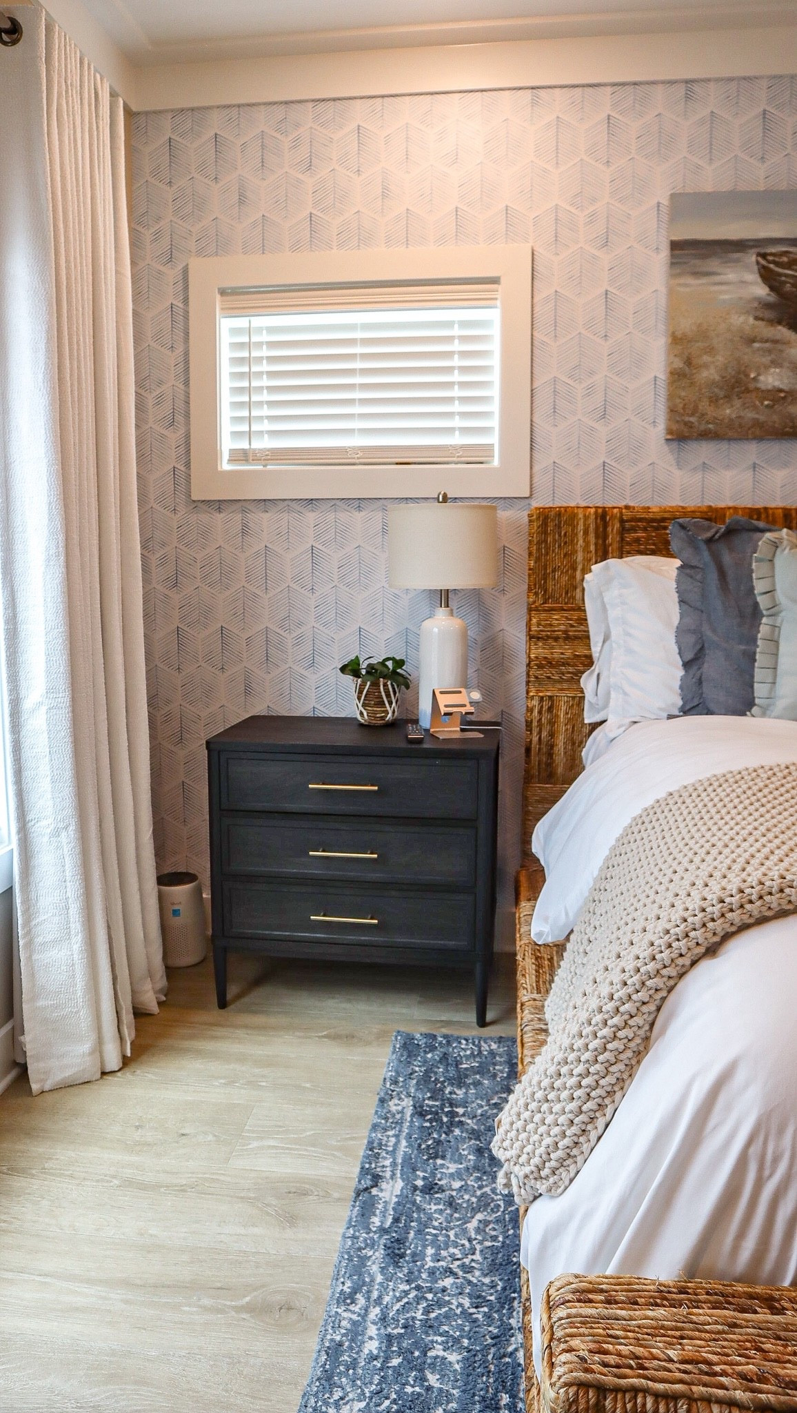 Modern Coastal Master bedroomm

#LTKHome