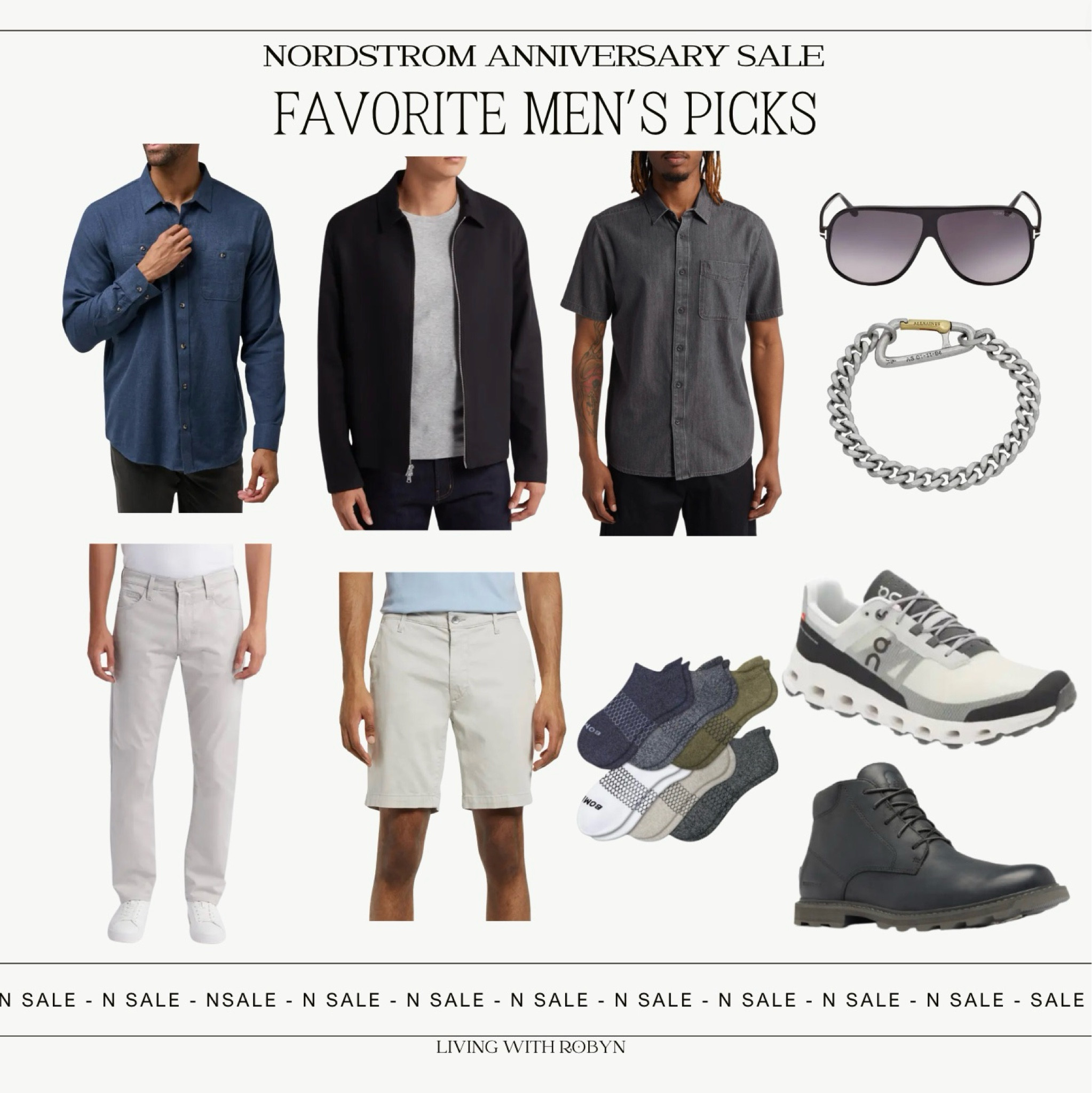 My favorite Men’s picks from the Nordstrom Sale!
#nsale
#nordstrom Anniversary sale 
#AllSaints #TravisMathew #On #Rails #Menswear #sunglasses #mensjewlery 

#LTKStyleTip #LTKMens #LTKxNSale
