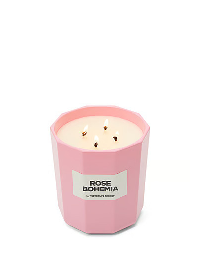 Rose Bohemia Four Wick Candle, Grey - Women's - Victoria's Secret Beauty | Victoria's Secret (US / CA )
