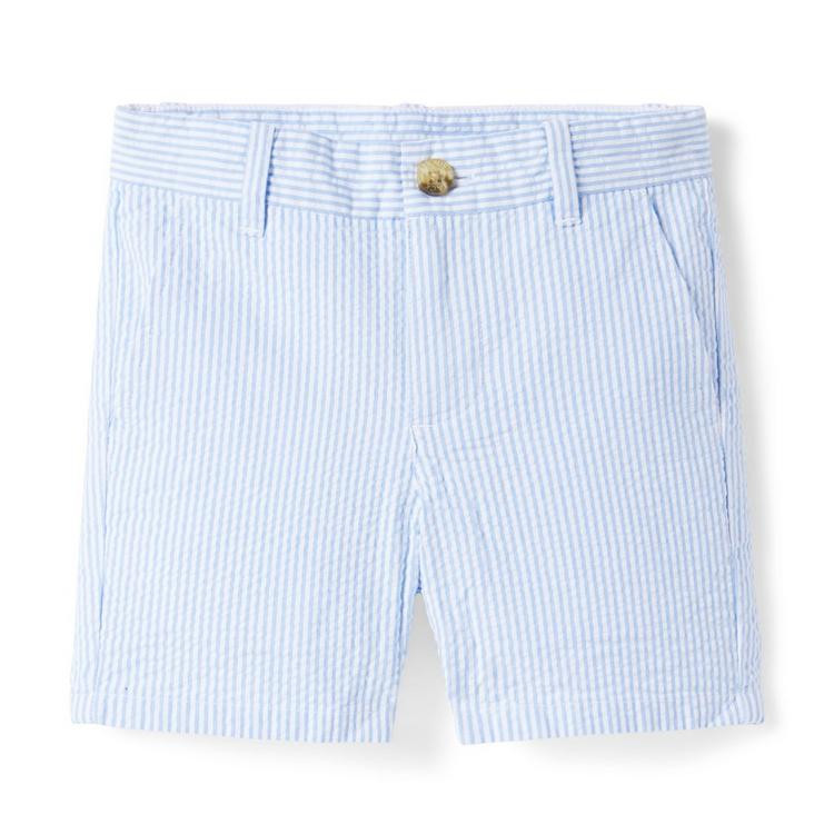 Striped Seersucker Short | Janie and Jack