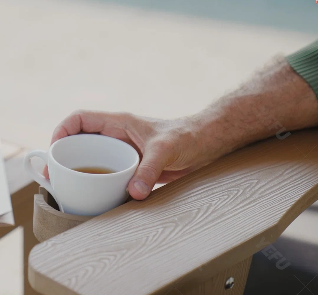Allurine HIPS Plastic Oversize Adirondack Chair | Wayfair North America