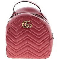 Gucci Leather Backpack: Red Accessories | ThredUp (US)