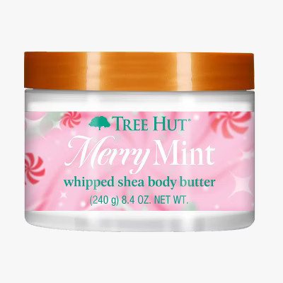 Tree Hut Whipped Body Butter - Merry Mint - 8.4oz | Target