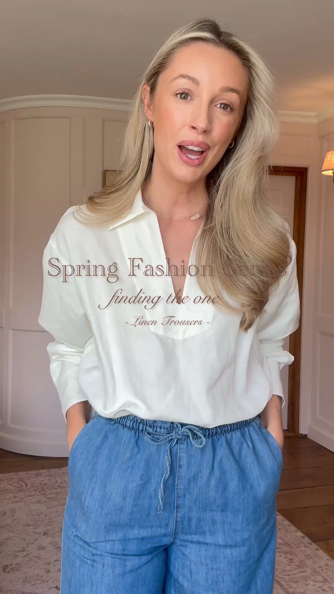 My Spring Fashion Series 🪴 Finding the pair perfect if everyday linen trousers. High-street pieces including H&M and Abercrombie 🤍 

#LTKAprilSpotlight #LTKspring #LTKuk