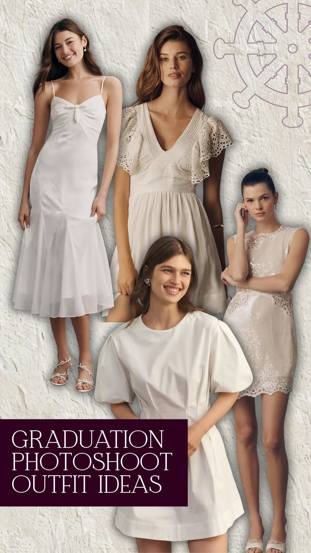 Graduation photoshoot outfit ideas 🎓

Outfits that feel polished, timeless, and still like you. 

Whether you’re going for something classic or a little more styled, these looks photograph beautifully and feel comfortable to wear all day. Plus, they'll look great with your spray tan. 😉

#graduationoutfit #photoshootideas #gradstyle #outfitinspo #ltkcreator #ltkit #ltkfashion #LTKootd
