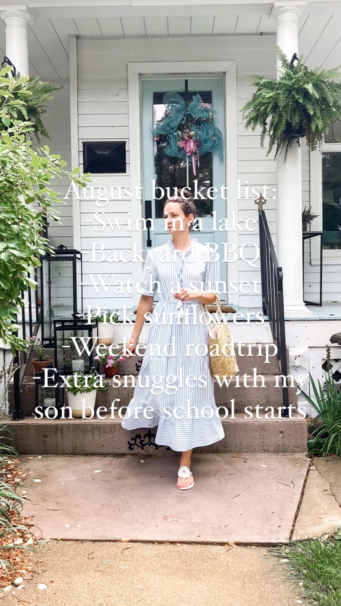 August bucket list!
Petite outfit. Modest outfit. Church outfit. Summer outfit  

#LTKOver40 #LTKPetite #LTKFindsUnder50