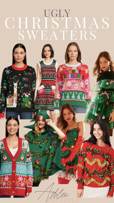 Ugly Christmas sweater party 