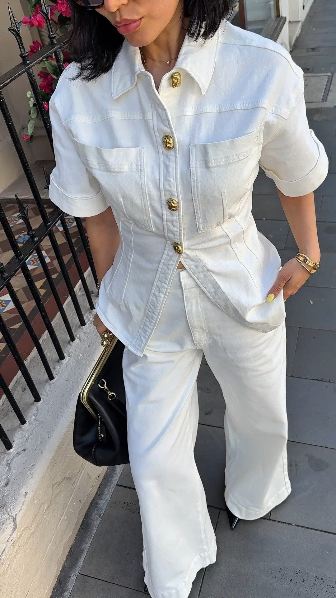 The ultimate white denim set you need for spring/summer🤍

#LTKaustralia #LTKworkwear #LTKspring