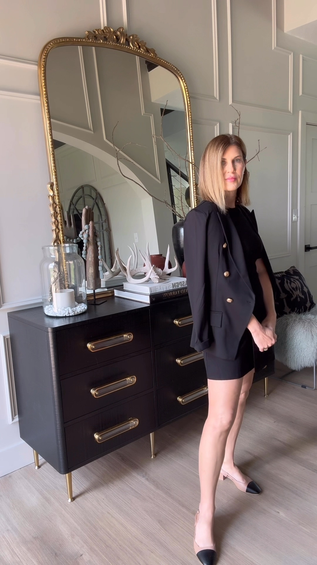 Nothing over $55! High-end looks from @walmartfashion 🫶🏼 Everything fits true to size (wearing small 4-6; jeans size 4). #walmartpartner #walmartfashion 
I’m between a 7.5 and an 8 in shoes and sized up to an 8 in the boots and booties. 

#LTKOver40 #LTKStyleTip #LTKFindsUnder50