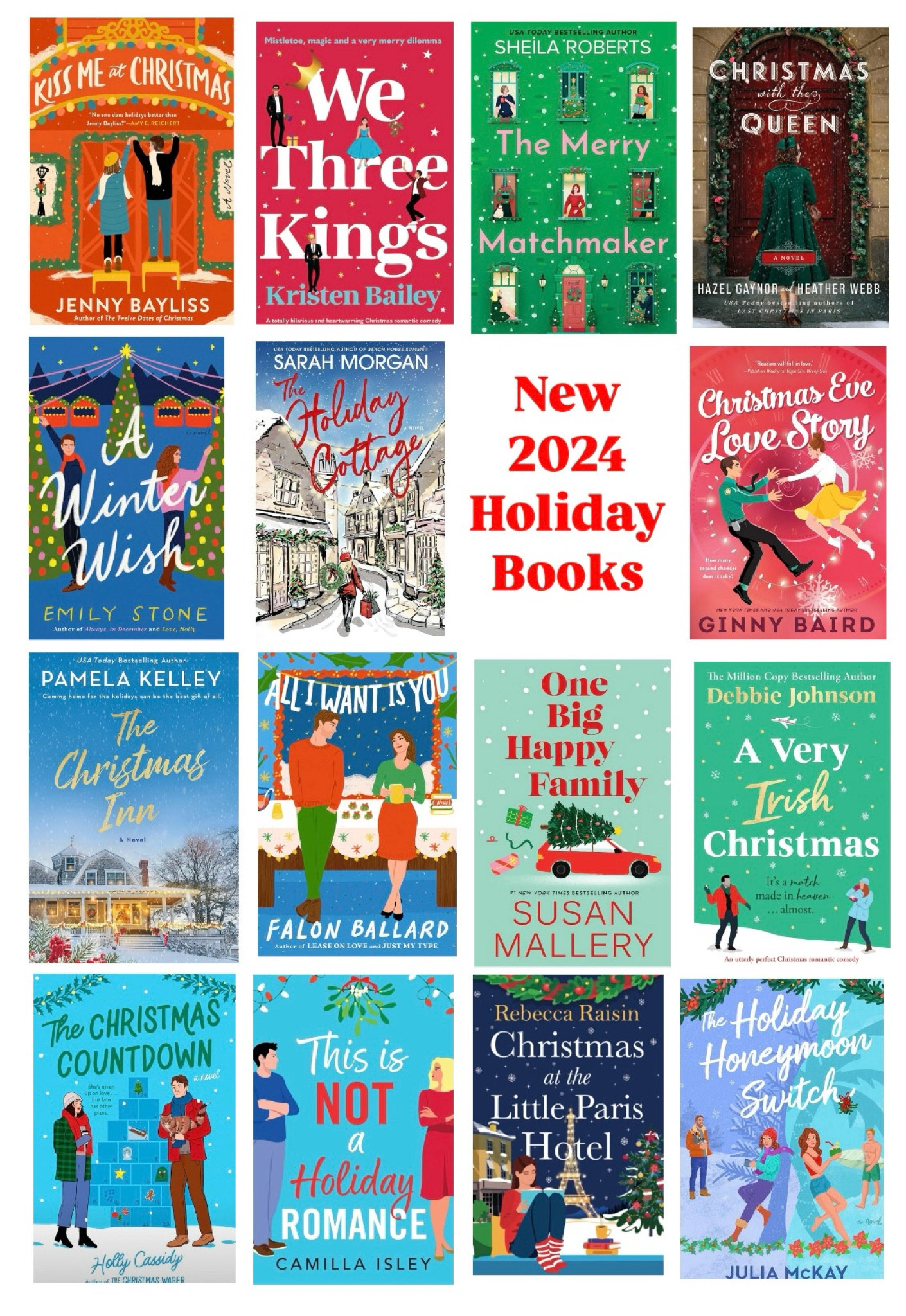 New 2024 Holiday Reads Releases ✨🎄📚 
… the top 15 that sound the best, I can’t wait to get reading these!

#LTKSeasonal #LTKHoliday #LTKGiftGuide
