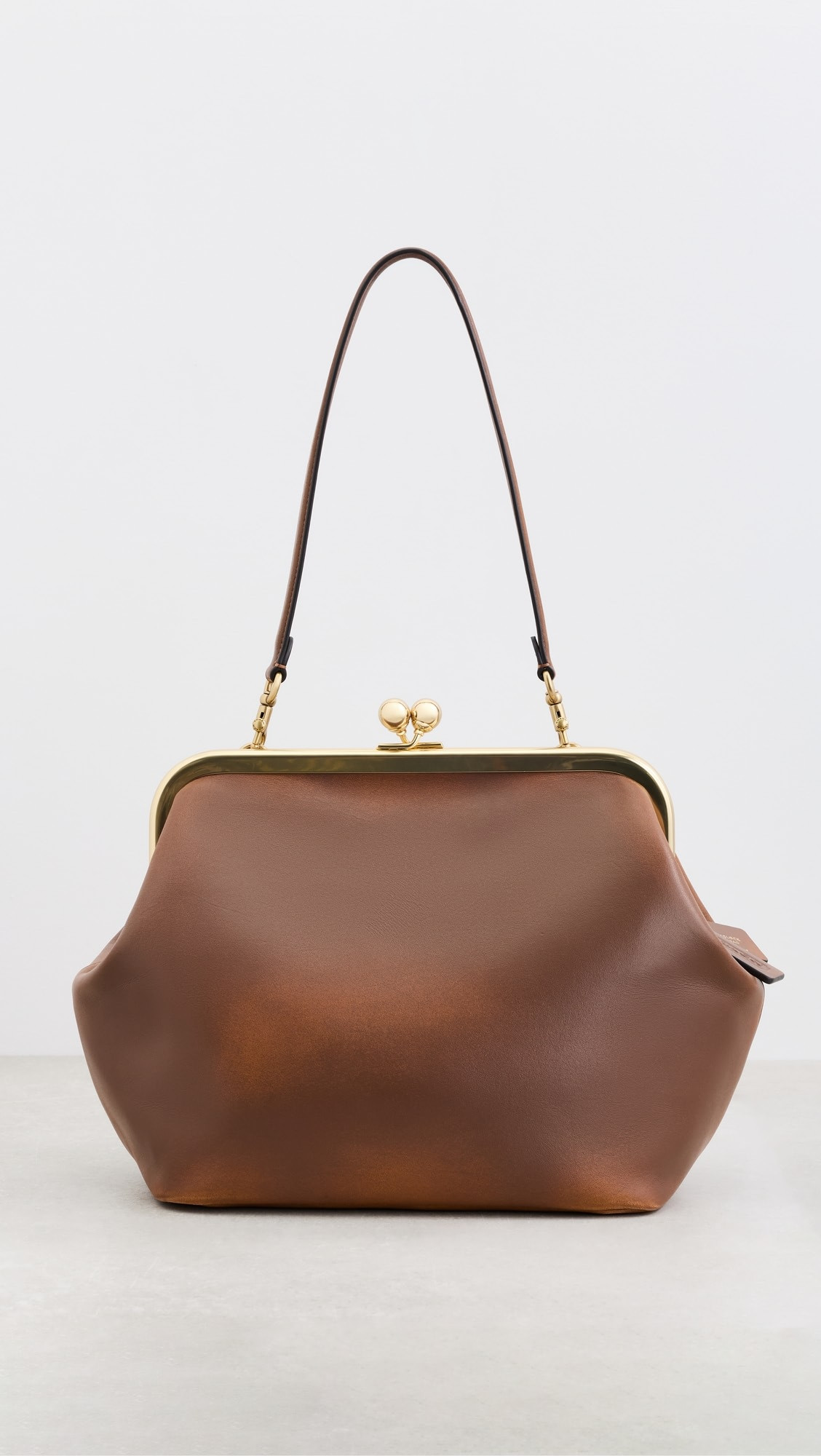 Loved Leather Kiss-Lock Frame Bag 27 | Shopbop