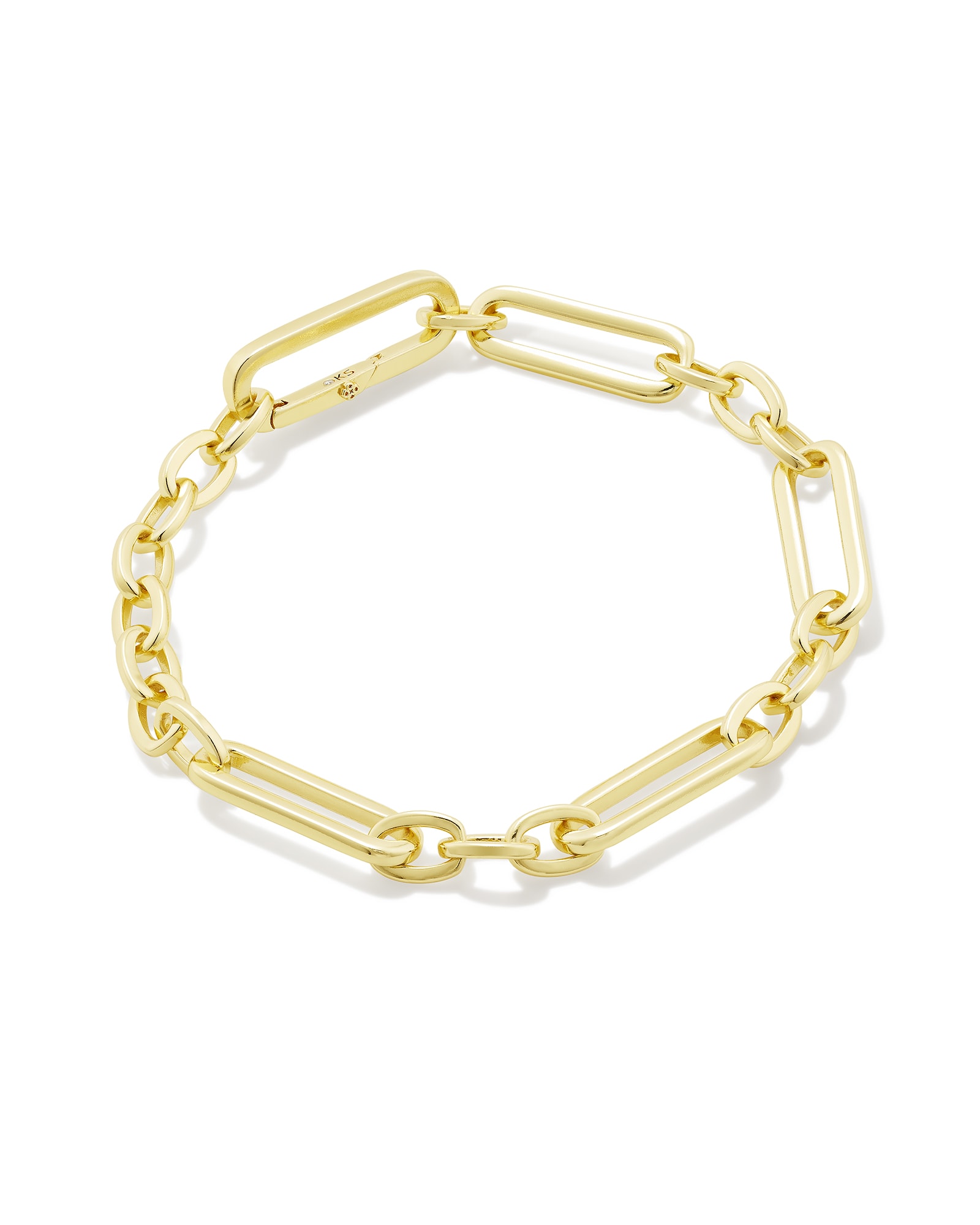 Heather Link and Chain Bracelet in Gold | Kendra Scott