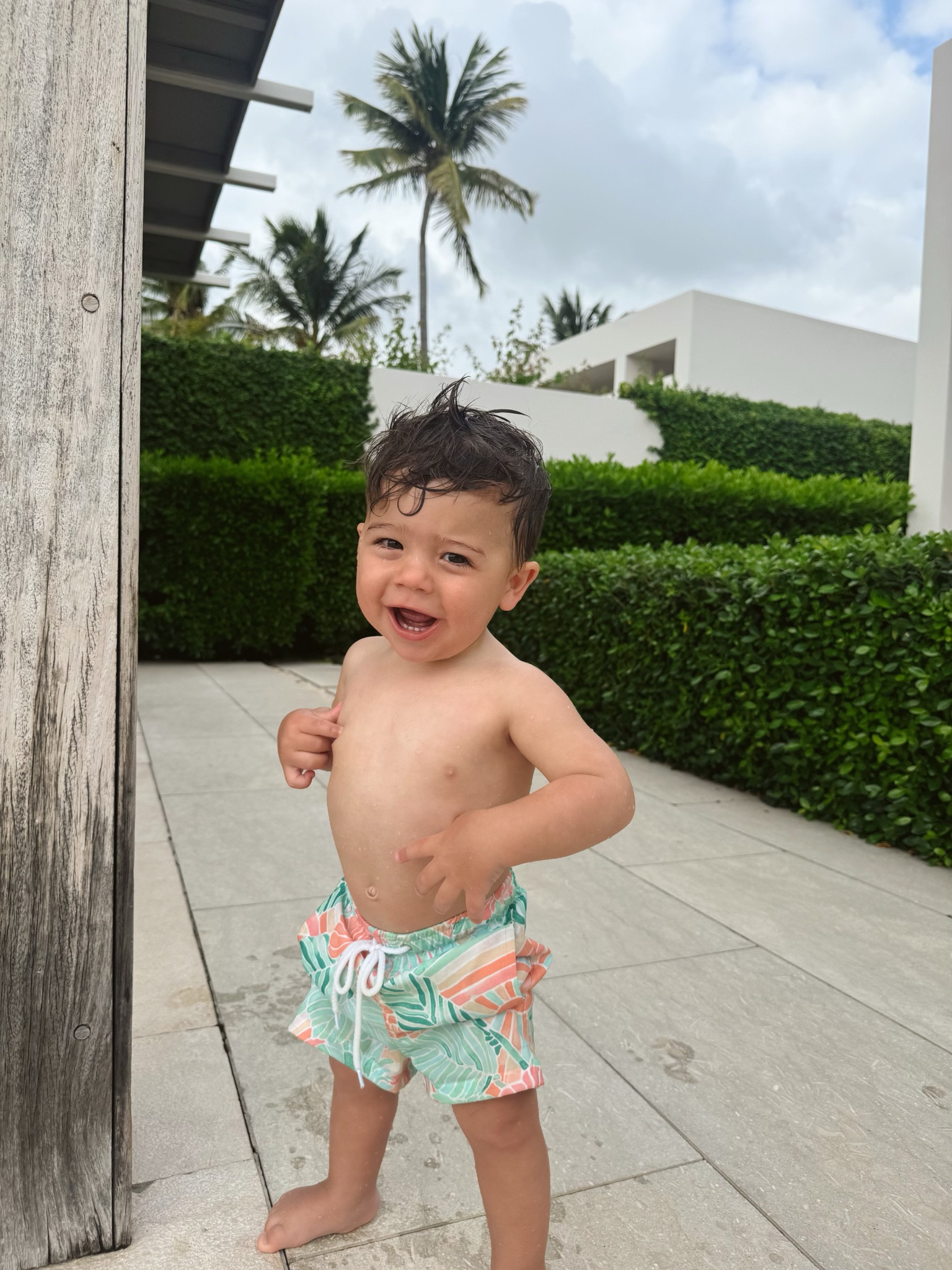 Toddler swim trunks! Sharing more silhouettes in this print too. Use CARALYN15 at Kenny Flowers. 

#LTKTravel #LTKBaby #LTKSwim