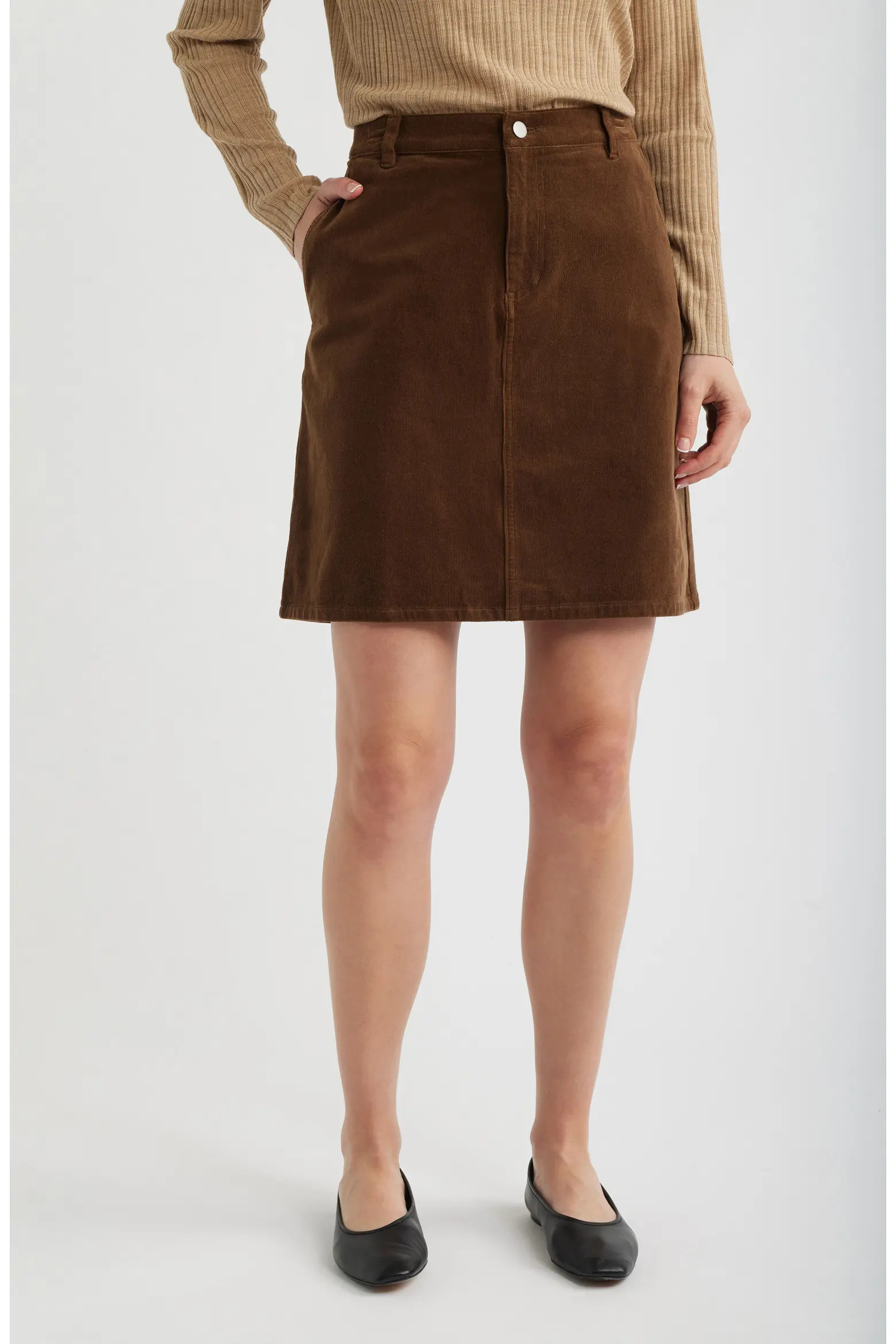 Stretch Organic Cotton Skirt (Women) | Nordstrom | Nordstrom