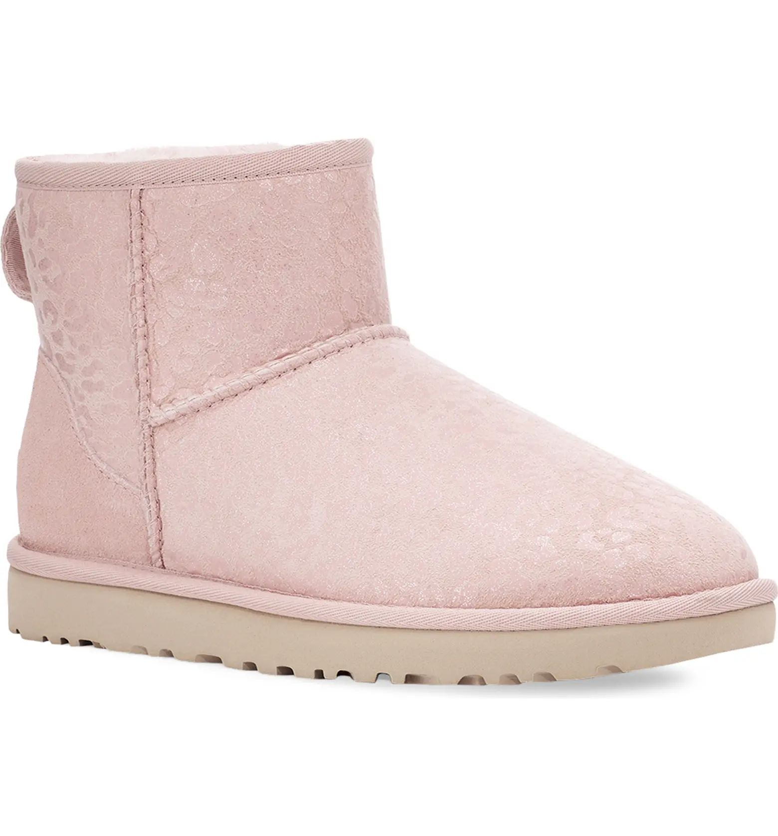 Classic Mini II Genuine Shearling Lined Boot | Nordstrom