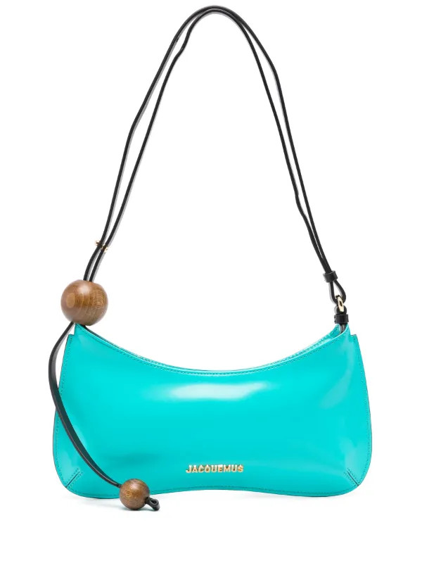 Jacquemus Le Bisou Perle Shoulder Bag | Blue | FARFETCH | Farfetch Global