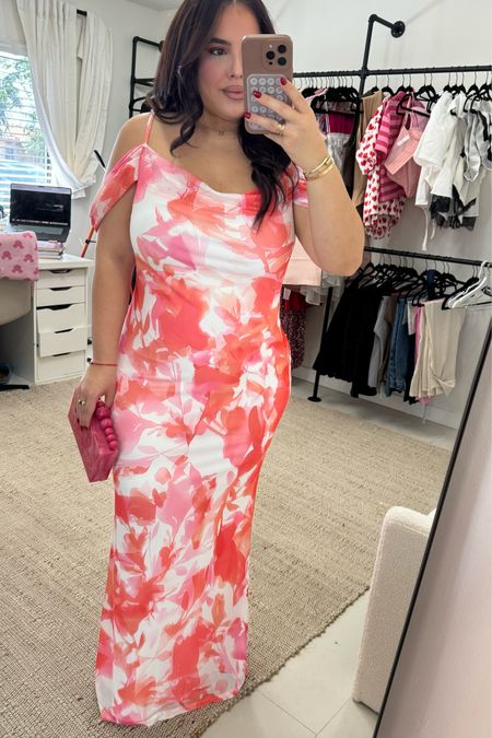 Spring wedding guest dress from Amazon! Wearing size L 



#LTKstyletip #LTKwedding #LTKmidsize