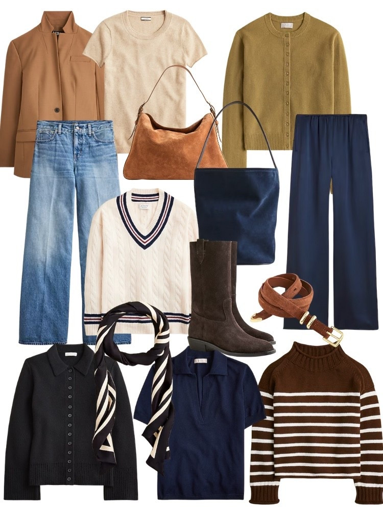 What’s new for fall at J.Crew. The coziest knits, cashmere, suede accessories, and wide leg pants.

#LTKSeasonal