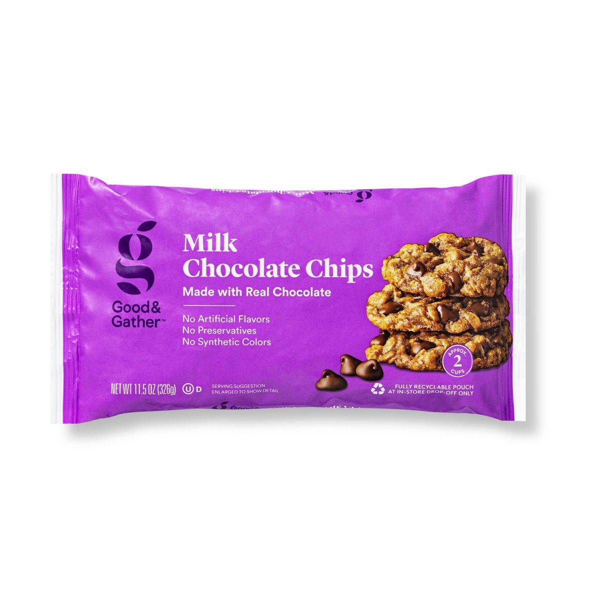 Milk Chocolate Morsels - 11.5oz - Good & Gather™ | Target
