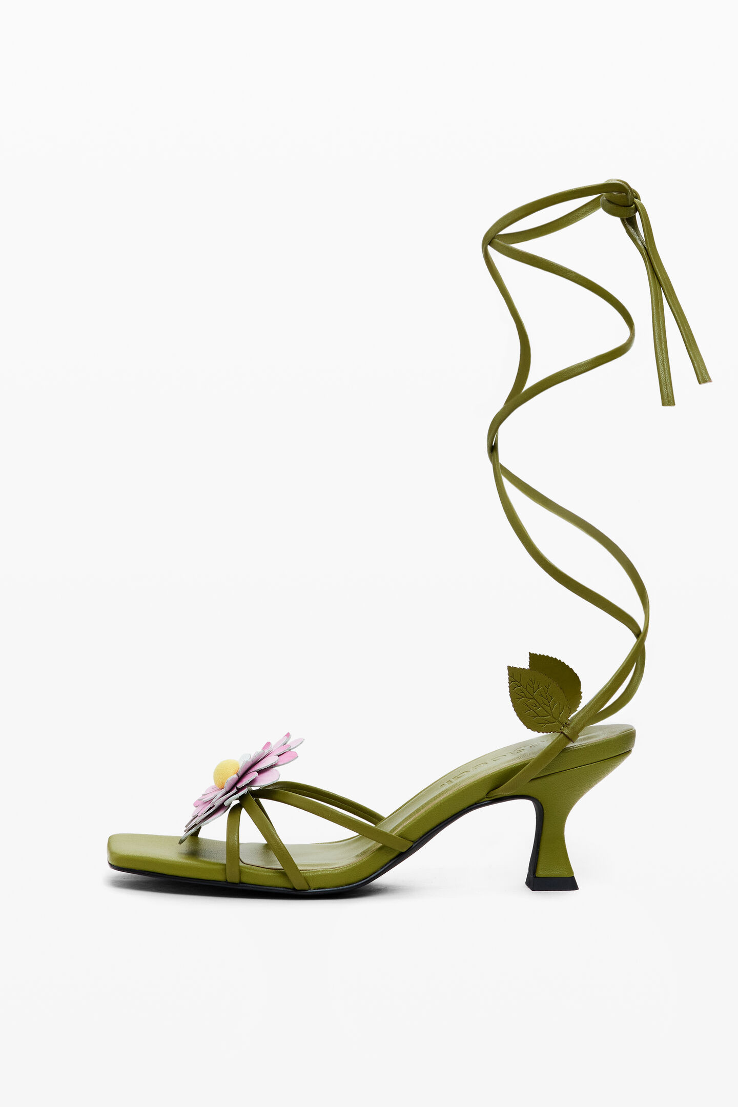 Tyler McGillivary floral heel sandal | Desigual USA,CA