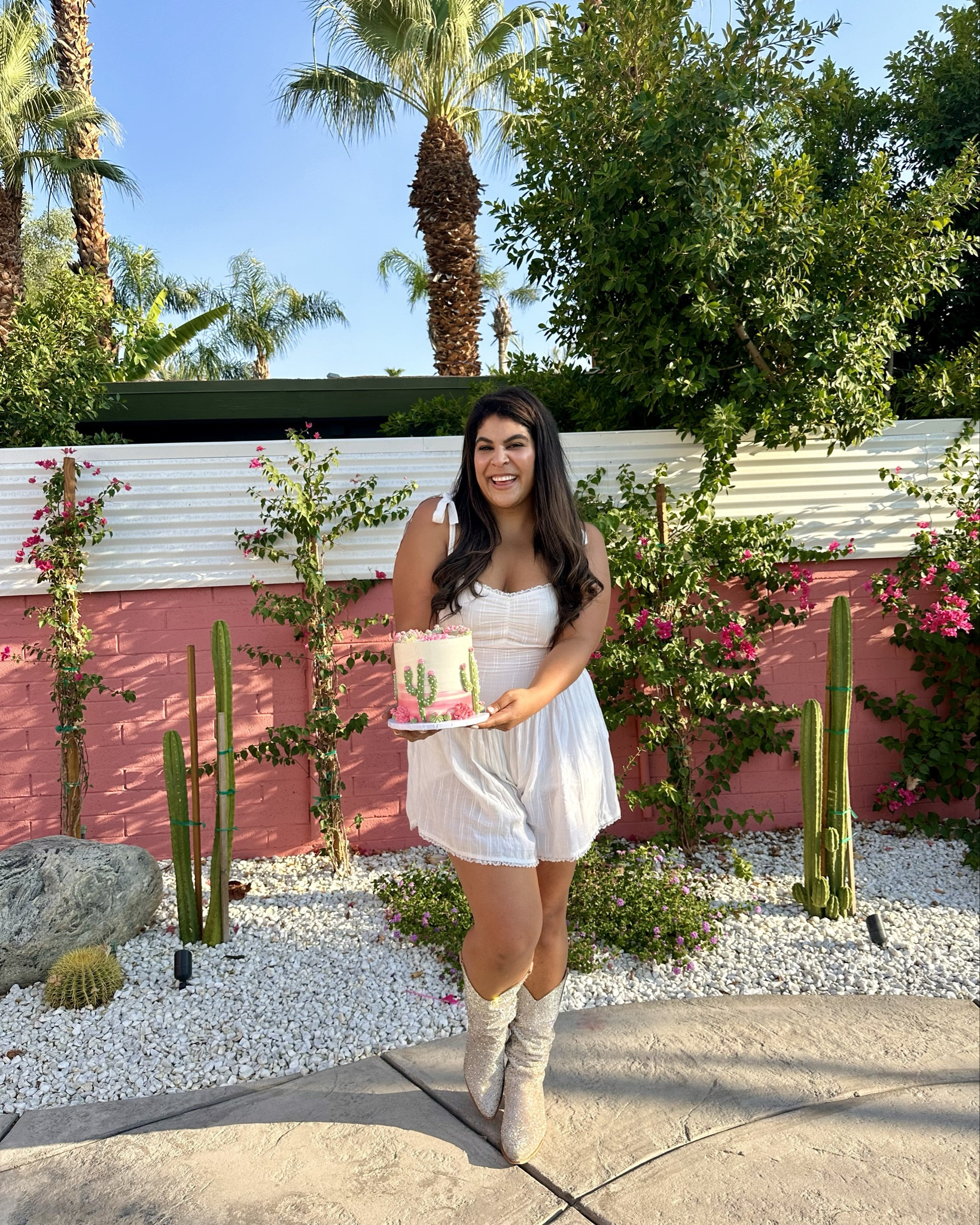 The cutest romper from Show Me Your Mumu I wore during my bachelorette party! I’m 5’9” 38D size 12/xl & I’m wearing an XL. It was so comfortable, has pockets, & can be dressed up or down! ✨🥂

#LTKParties #LTKWedding #LTKMidsize