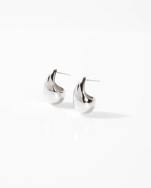 Dannie Teardrop Earrings - Silver | VICI Collection