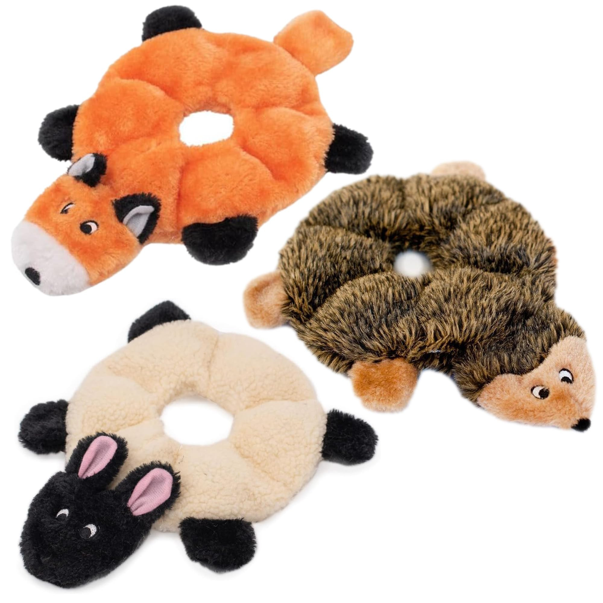 ZippyPaws Loopy - No Stuffing Dog Toys to Keep Them Busy, for Small, Medium, & Large Dogs, Squeak... | Amazon (US)