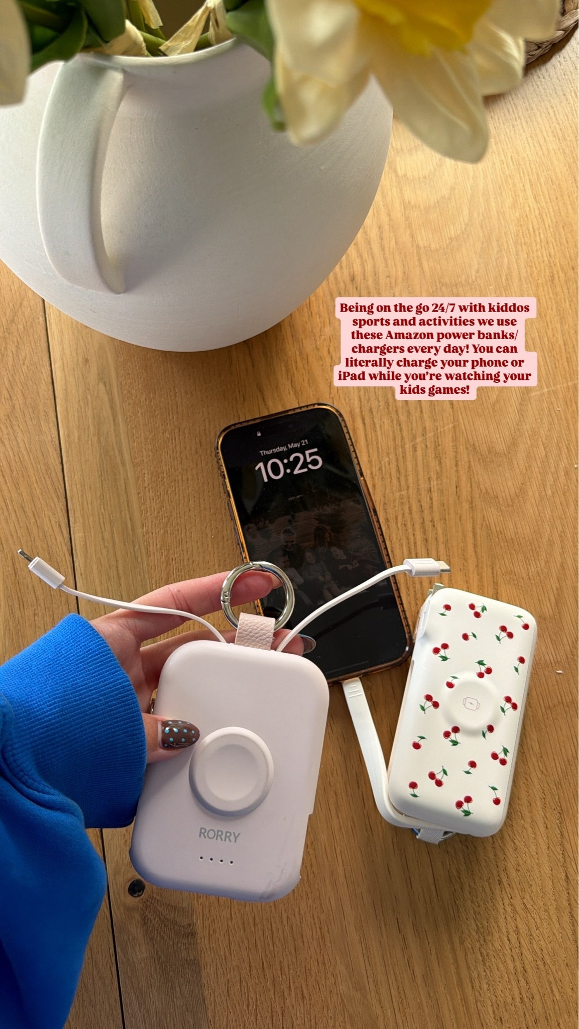 These portable chargers are a must 🤌🏻

#LTKmomlife #LTKHome #LTKSaleAlert