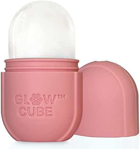 Amazon.com: Glow Cube Ice Roller For Face Eyes and Neck To Brighten Skin & Enhance Your Natural G... | Amazon (US)