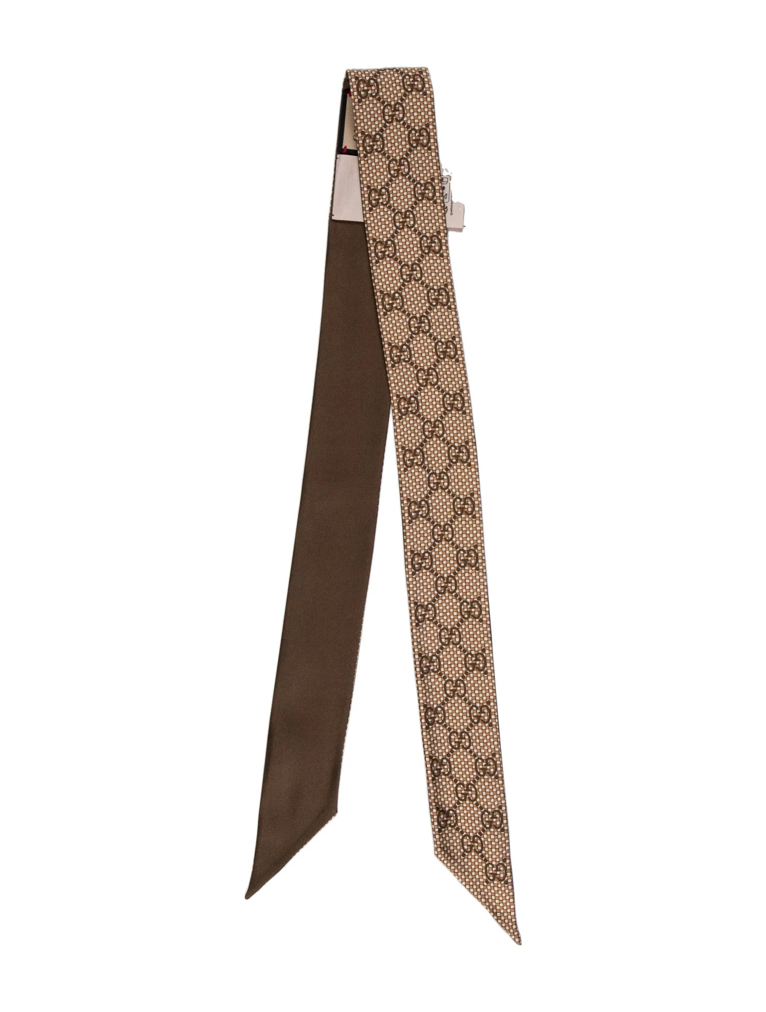 Silk GG Logo Scarf | The RealReal