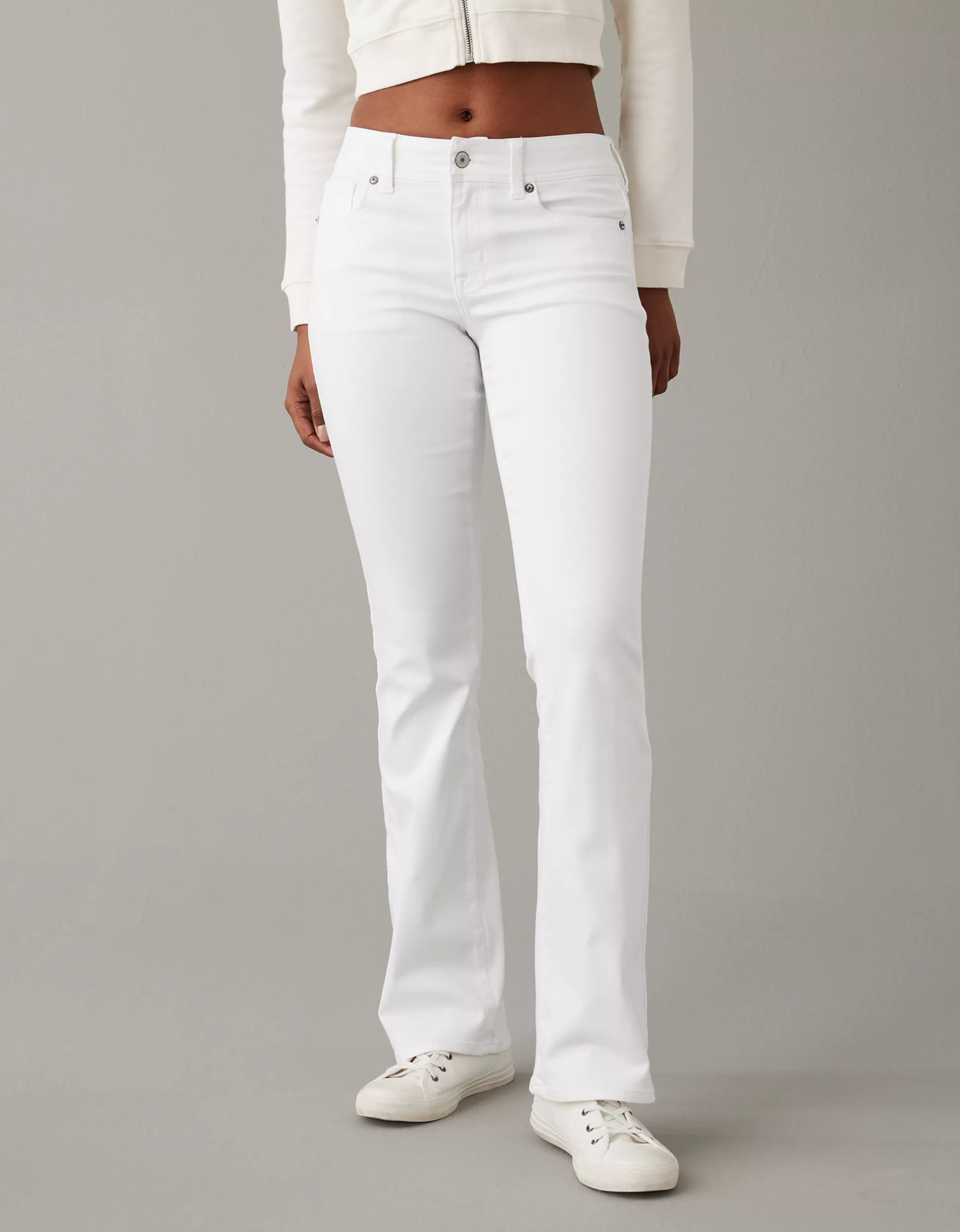 AE Next Level Low-Rise Kick Bootcut Jean | American Eagle Outfitters (US & CA)
