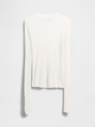 High-Neck Sheer Sweater | Gap (US)