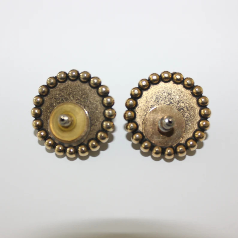 Y2k Tortoise Shell Stud Earrings - Etsy | Etsy (US)