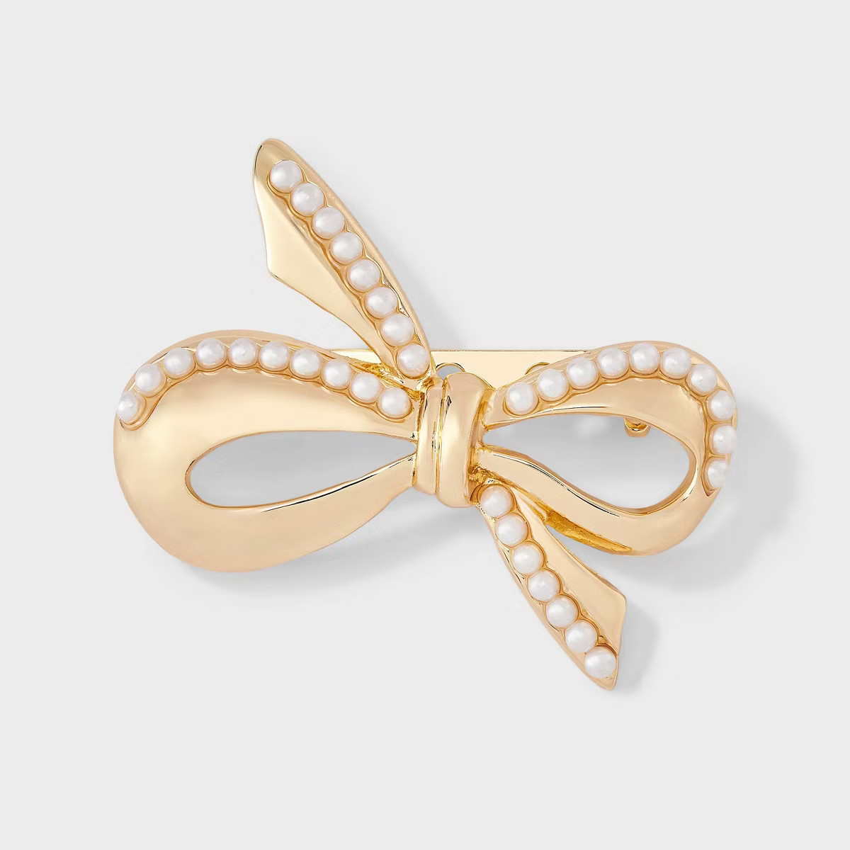 Pearl Bow Pin - A New Day™ Gold/Pearl | Target