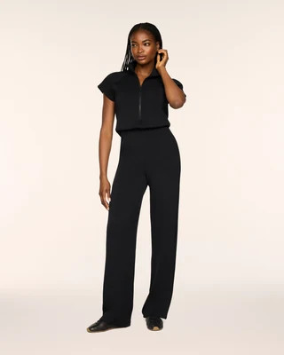 SPANX AirEssentials® Pintuck Half Zip Jumpsuit | Spanx