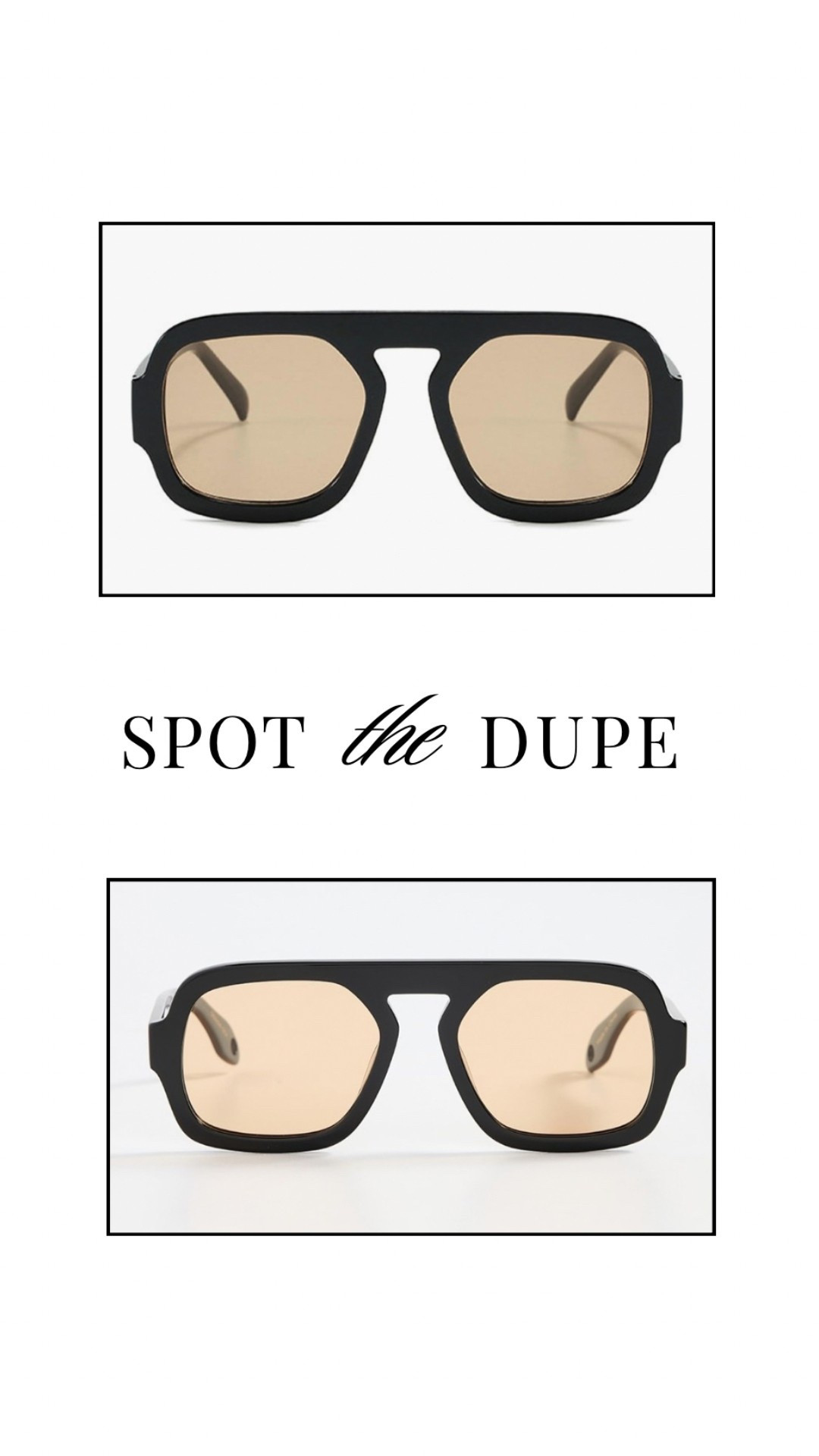 It girl baddie sunnies: two price points 

#LTKStyleTip #LTKFindsUnder50 #LTKSeasonal