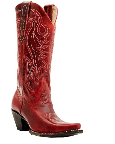 Idyllwind Women's Redhot Western Boot Snip Toe Red 11 M US | Amazon (US)
