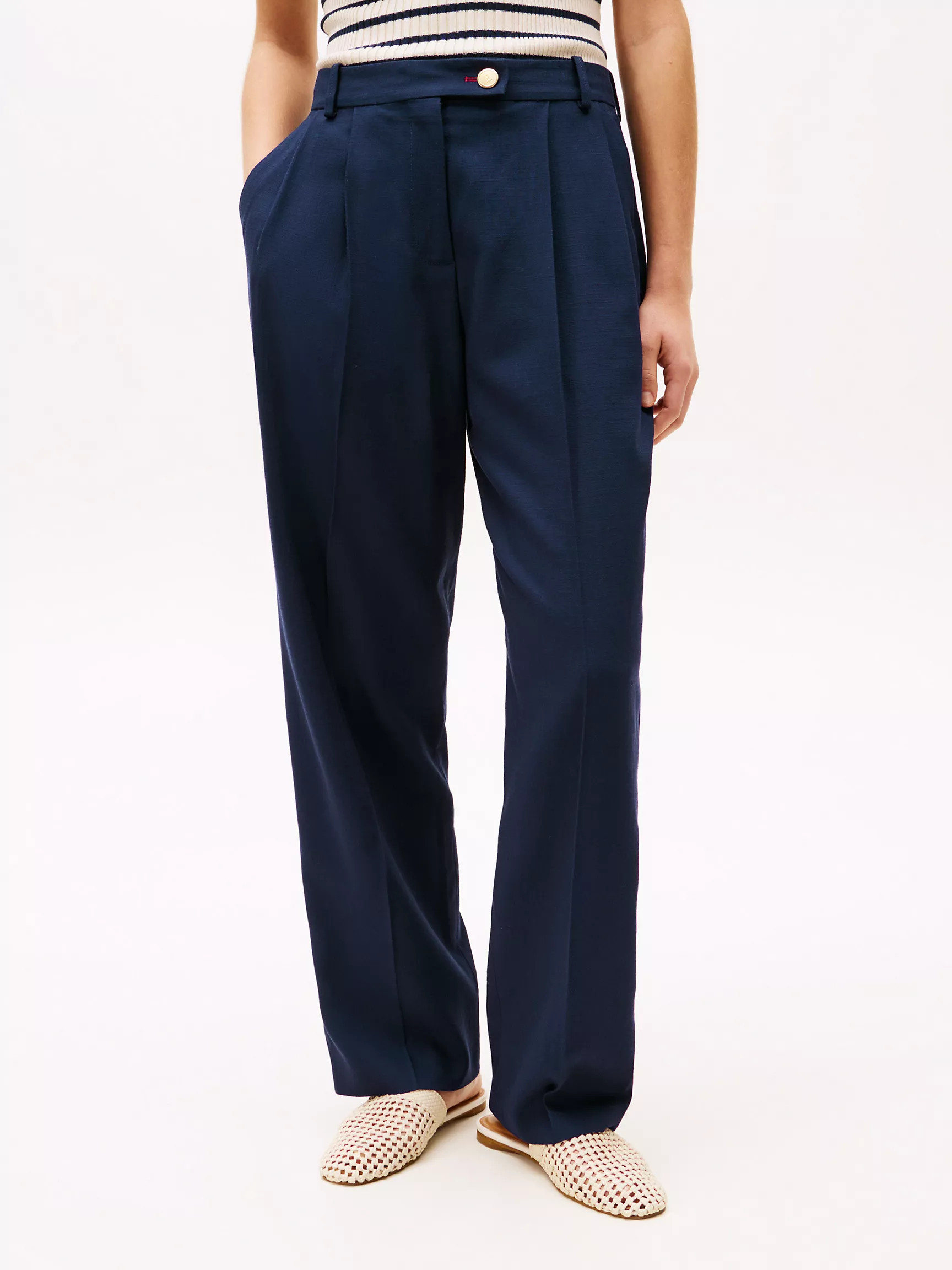 Sofia for Tommy Wide-Leg Pant | Tommy Hilfiger | Tommy Hilfiger (US)