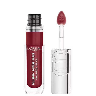 L'Oreal Paris Plump Ambition Hyaluron Lip Oil Plumping Lip Gloss - Berry Jolie - 0.16 fl oz | Target