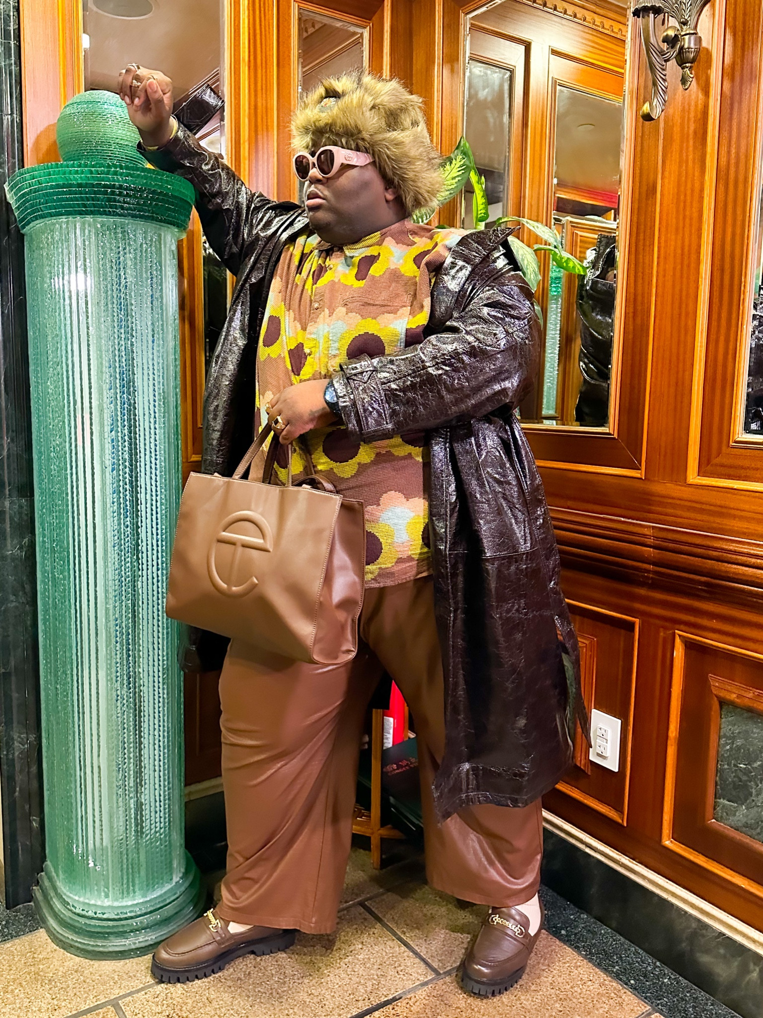 Would you believe me if I told you this trench is from the women section 👀 Clothing has no gender wear what you want 💅🏾  Preppy Look Inspired By André Leon Talley ✨ 

#LTKcurves #LTKfit #LTKstyletip