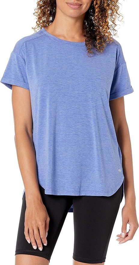 Amazon.com: Amazon Essentials Women's Studio Relaxed-Fit Lightweight Crewneck T-Shirt, Bright Blu... | Amazon (US)