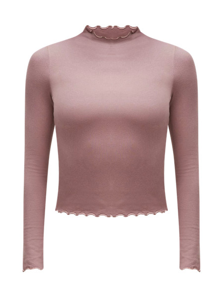 Hold Tight Lettuce-Edge Turtleneck *Sparkle | Women's Sweaters | lululemon | Lululemon (US)