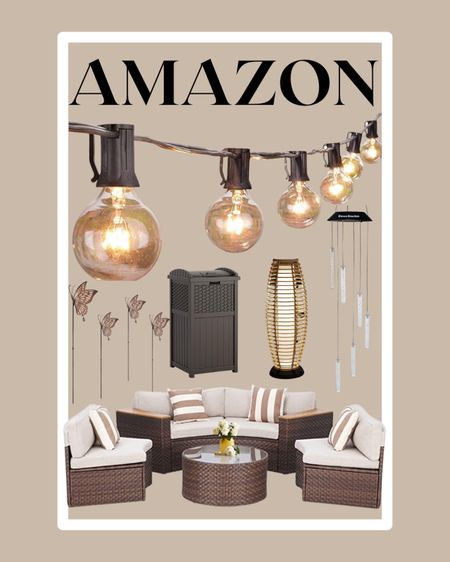 Amazon patio furniture, outdoor lighting, Amazon, finds, Amazon home

#LTKSeasonal #LTKhome #LTKFind