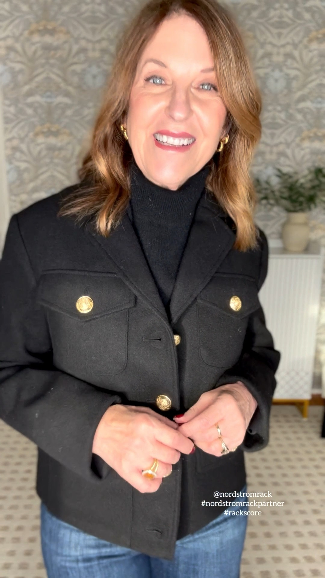 You can wear this jacket day to evening.  I like it styled with jeans! It fits tts, and I'm wearing a size Xs. 

I've included all 5 trends below. 

@nordstromrack
#nordstromrackpartner
#rackscore

#LTKFindsUnder100 #LTKSeasonal #LTKOver40