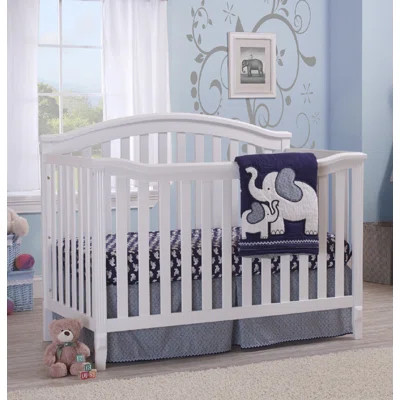 Berkley 4-in-1 Convertible Crib Sorelle Color: White | Wayfair North America