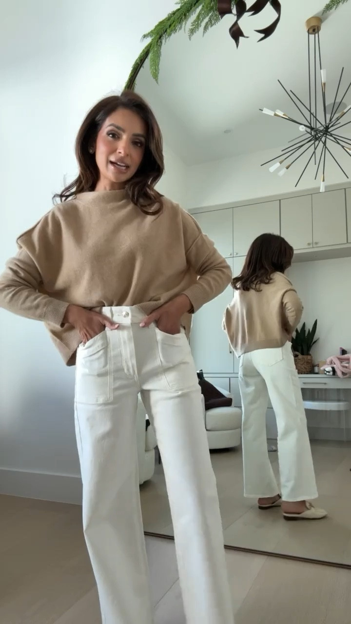 I’ve shared this Anthropologie sweater for years and it holds up so beautifully plus I have it in a couple colors. I’m wearing an XS in the sweater and a 24 Regular in the pants 🤍 Both are on sale for 30% off for Black Friday!

#LTKSaleAlert #LTKCyberWeek